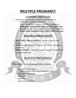 multiple pregnancy