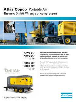 Atlas Copco Portable Air