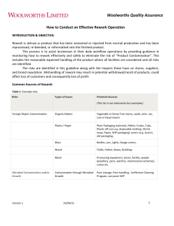 How to Conduct an Effective Rework Operation