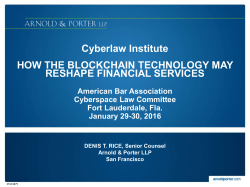 How Blockchain Technology May Reshape Financial Services