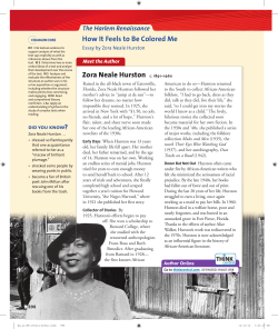 How It Feels to Be Colored Me