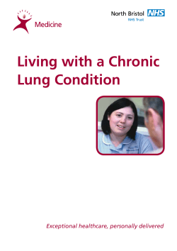 Living with a Chronic Lung Condition