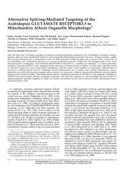 Alternative Splicing-Mediated Targeting of the