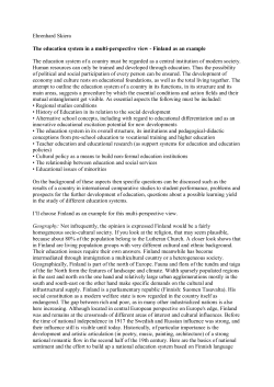 Education in European countries