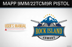 H - Manual - MAPP 9mm/TCM9R Pistol