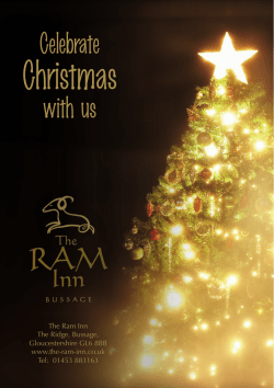 Christmas - The Ram Inn Bussage
