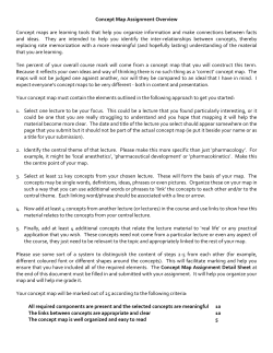 Concept maps are learning tools that help you organize information