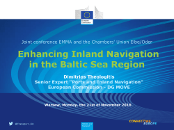 Enhancing Inland Navigation in the Baltic Sea Region