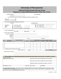 C-368 IDS - Finance - University of Pennsylvania