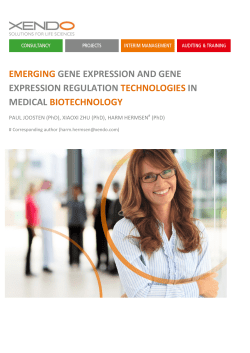 EMERGING GENE EXPRESSION AND GENE EXPRESSION