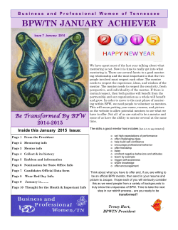 BPW/TN JANUARY ACHIEVER