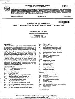 Separated-Flow Transition