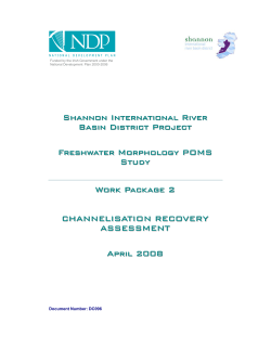 Shannon International River Basin District Project