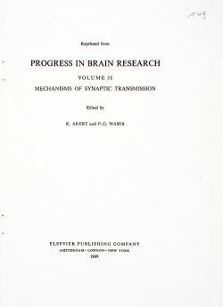 progress in brain research