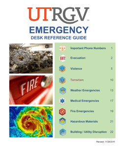 emergency - University of Texas Rio Grande Valley
