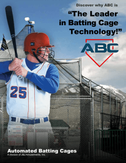 ABC - Automated Batting Cages