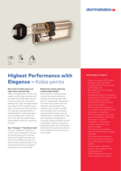 Kaba penta Factsheet