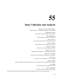 Data Collection and Analysis - KSU Faculty Member websites
