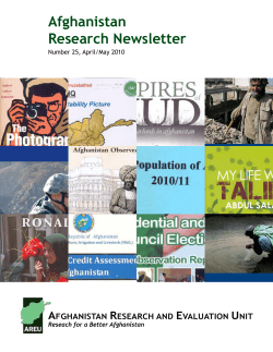 -Full Length - Afghanistan Research and Evaluation Unit