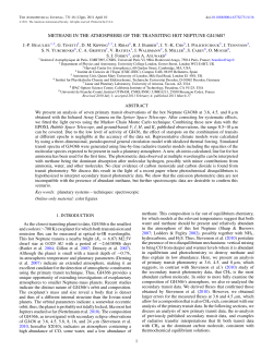 preprint - Astronomy Unit - Queen Mary University of London