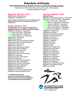 Schedule - NCAA.com