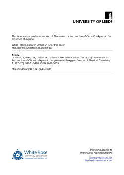 Mechanism of the reaction of OH with alkynes in the presence of