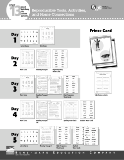 Day Day Day Day Day Frieze Card - Stafford County Public Schools