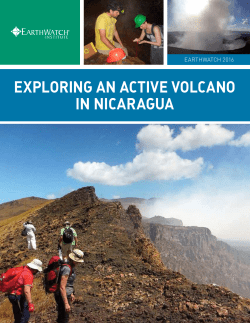 exploring an active volcano in nicaragua