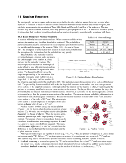 Nuclear Reactors - Research Safety