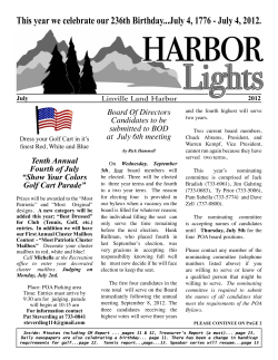 This year we celebrate our 236th Birthday...July 4, 1776