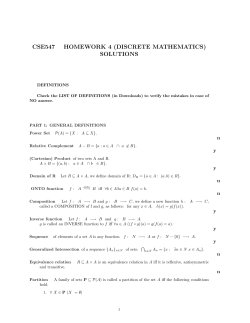 homework 4 problems solutions