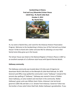 Fred and Lucy Alexander Schaer House