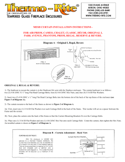 mesh curtain installation instructions