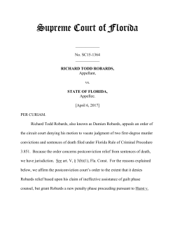 SC15-1364 Opinion - Florida Supreme Court
