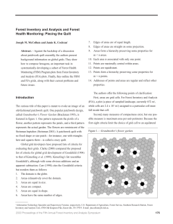 Inside FIA 2003 - Northern Research Station