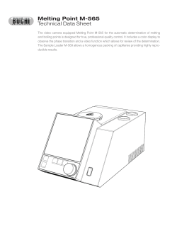 Melting Point M-565 Technical Data Sheet