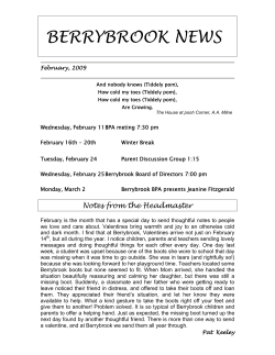 berrybrook news - Berrybrook School