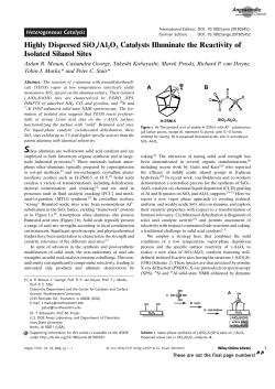 Highly Dispersed SiOx/Al2O3 Catalysts Illuminate the Reactivity of