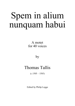 Spem in alium