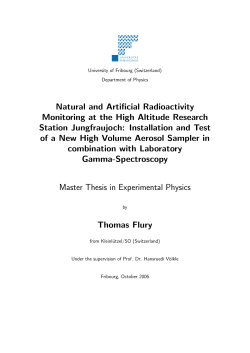 Natural and Artificial Radioactivity Monitoring at the High Altitude