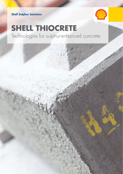 SHELL THioCRETE