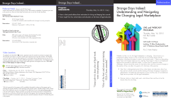 Strange Days Indeed - North Carolina Bar Association