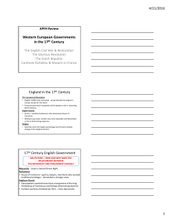 APEH - 17th cent Western Europe