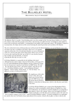 History Pack - Bulkeley Hotel