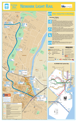 Newark Light Rail - Prudential Center
