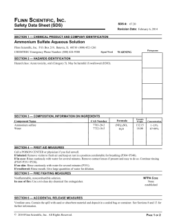 Ammonium Sulfate Aqueous Solution