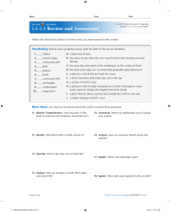 1.1–1.5 Review and Assessment