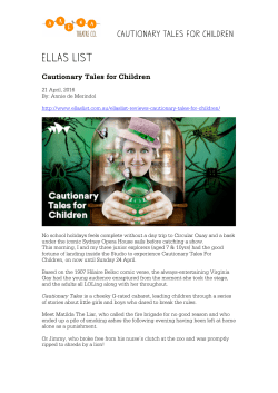 Ellas List - Arena Theatre Company