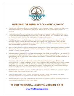 the birthplace of america`s music