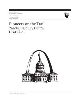 Pioneers on the Trail TAG G4-6